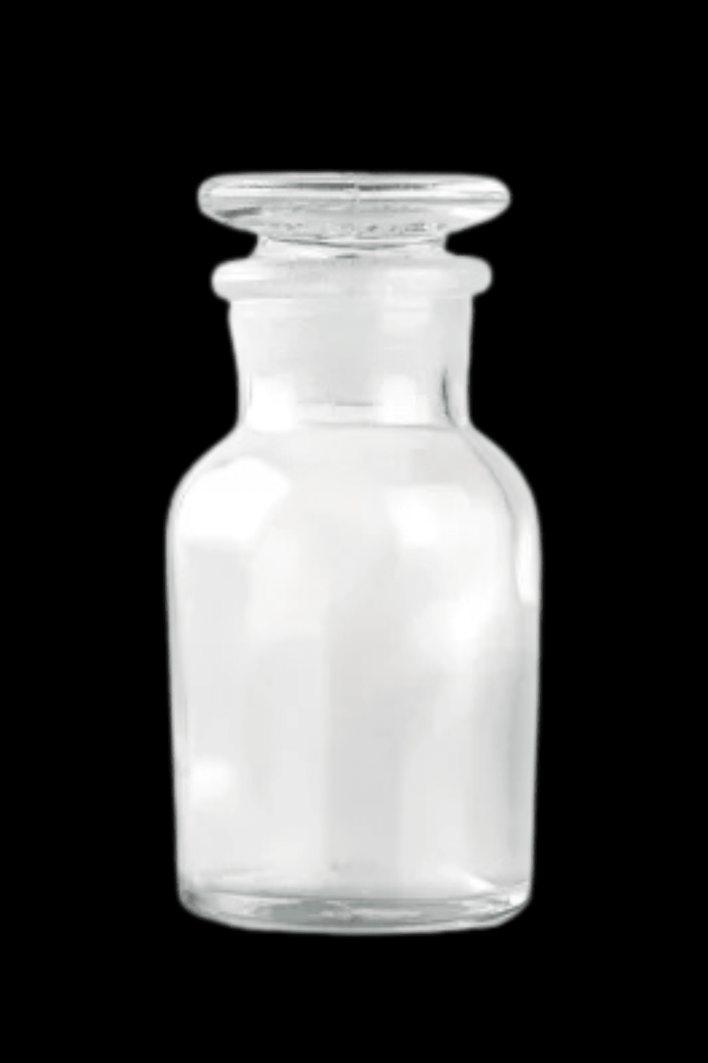 Glass Apothecary Jar 125ml vol. - Dusty Rose Essentials