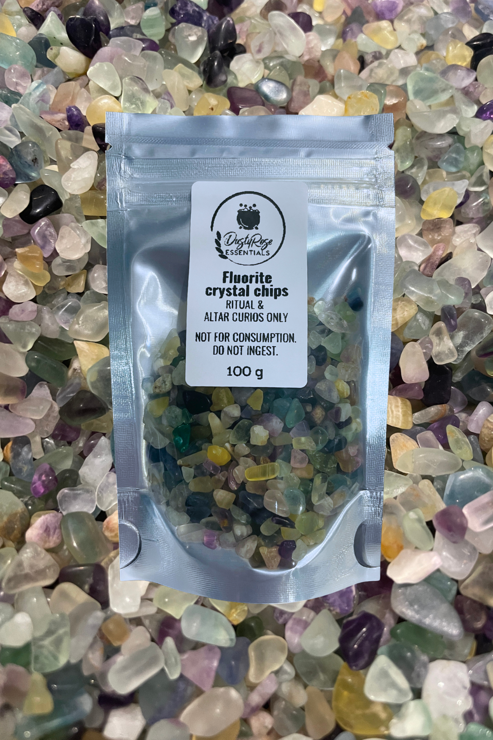 Fluorite Crystal Chips