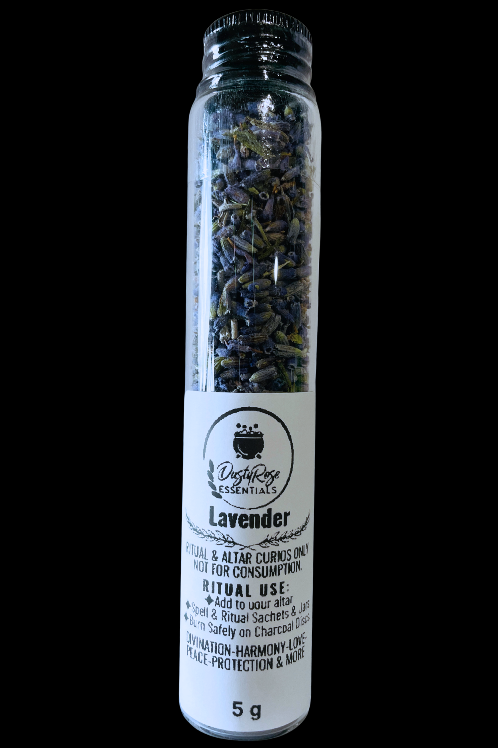 Lavender Flower in Glass Jar